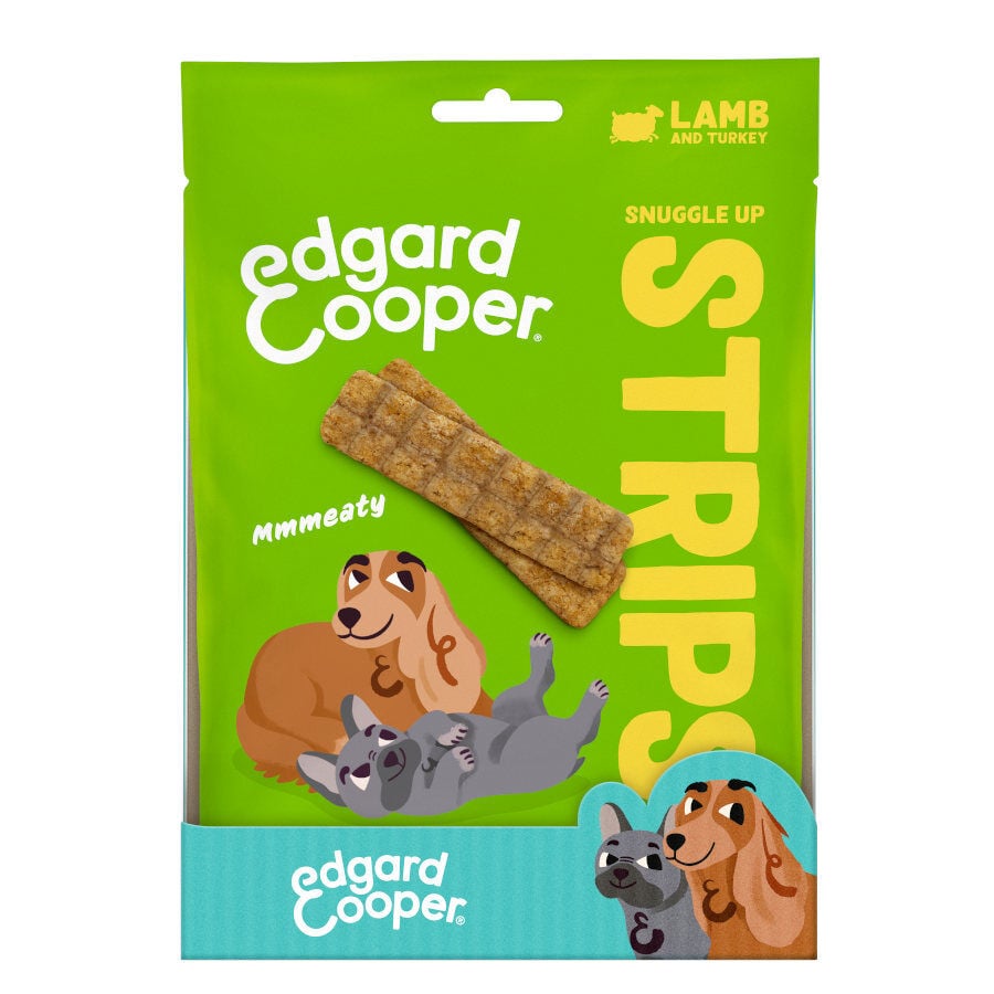 75 g Edgard & Cooper Tiras de Cordero y Pavo snack para perros, , large indicador imagen numero 8